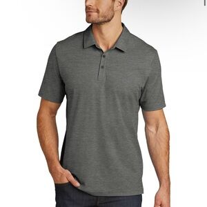 Travis Mathew grey excursion button work wear relaxed wear polo top